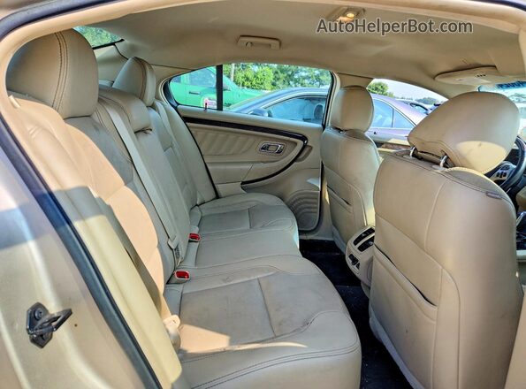 1FAHP2F83HG138776 2017 FORD TAURUS Tan Vista de los asientos traseros