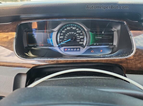 1FAHP2F84GG108698 2016 FORD TAURUS Gray Սարքավորումների վահանակի տեսք