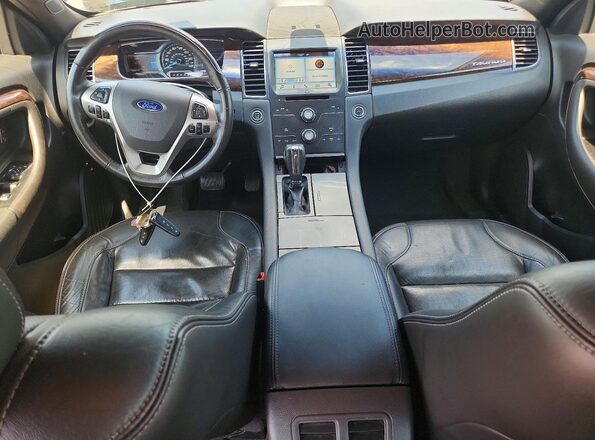 1FAHP2F84GG108698 2016 FORD TAURUS Gray Առջևի վահանակի տեսք