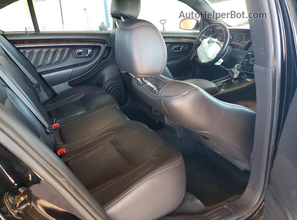 1FAHP2F84HG102224 2017 FORD TAURUS Black Widok tylnych siedzeń