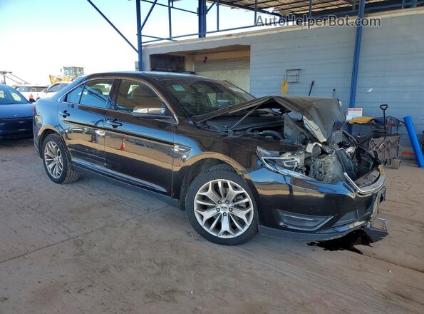 1FAHP2F84HG102224 2017 FORD TAURUS Black Przód prawy