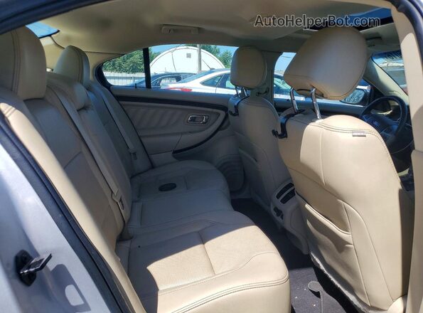 1FAHP2F87KG114519 2019 FORD TAURUS Silver უკანა სავარძლების ხედი