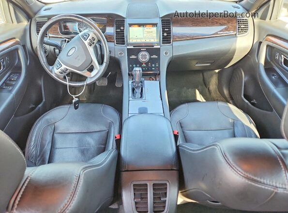 1FAHP2F88HG127787 2017 FORD TAURUS Gray Առջևի վահանակի տեսք