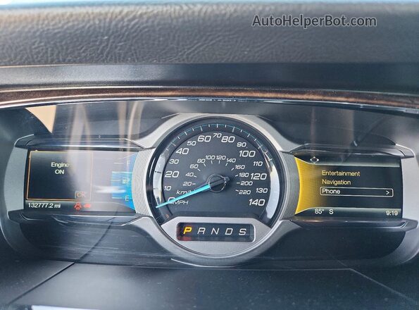 1FAHP2F88HG127787 2017 FORD TAURUS Gray Սարքավորումների վահանակի տեսք