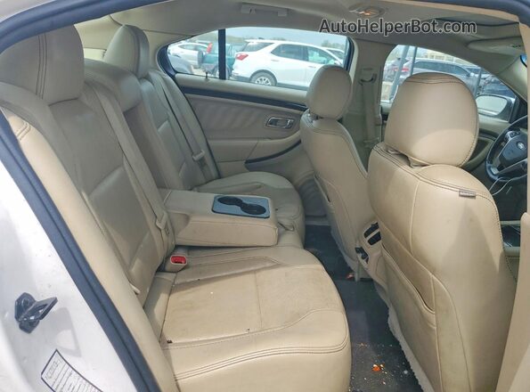 1FAHP2F89KG114571 2019 FORD TAURUS White Հետևի նստատեղերի տեսք