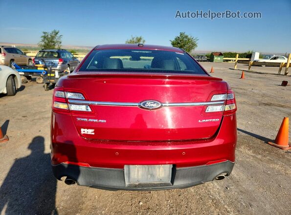 1FAHP2F8XGG136456 2016 FORD TAURUS Burgundy Widok z tyłu