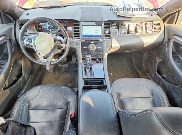 1FAHP2F8XGG136456 2016 FORD TAURUS Burgundy Widok deski rozdzielczej