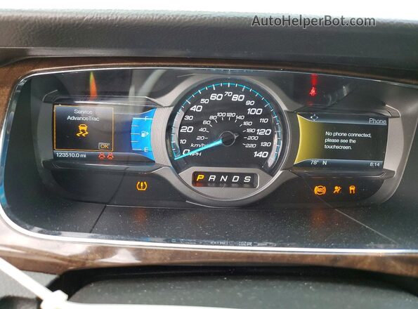 1FAHP2F8XHG104060 2017 FORD TAURUS White Vista del cuadro de instrumentos