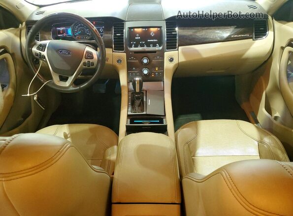 1FAHP2F95GG148734 2016 FORD TAURUS Белый Вид панели приборов