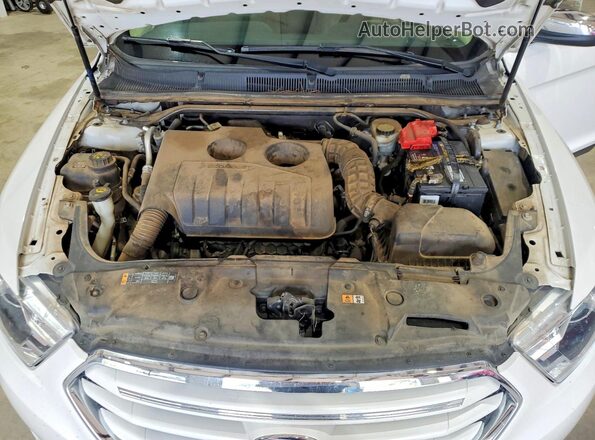 1FAHP2F95GG148734 2016 FORD TAURUS Белый Вид задней части салона