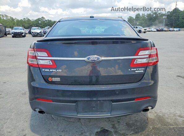 1FAHP2F98GG137386 2016 FORD TAURUS Black Вид ззаду