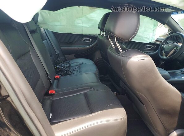 1FAHP2F98GG137386 2016 FORD TAURUS Black Вид задніх сидінь