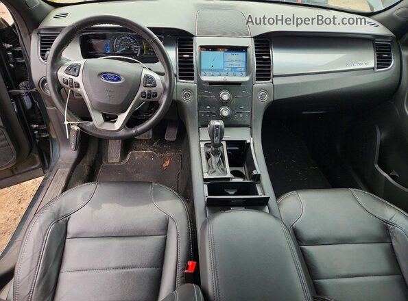 1FAHP2H80GG131537 2016 FORD TAURUS Green Dashboard view