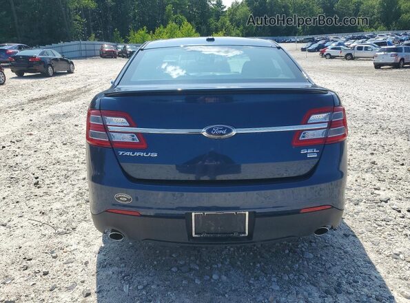 1FAHP2H8XGG100523 2016 FORD TAURUS Blue Հետևի տեսք