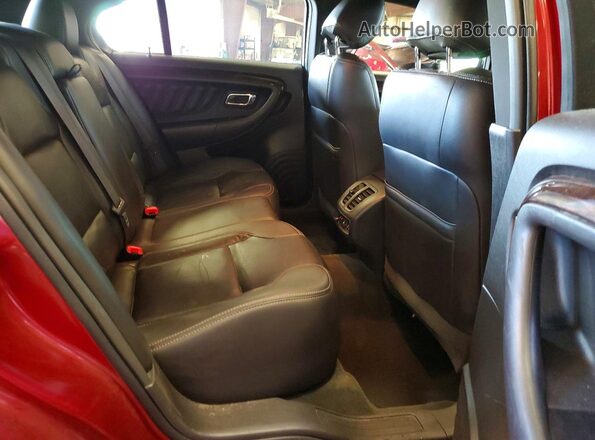 1FAHP2J84GG123693 2016 FORD TAURUS Красный Вид задних сидений