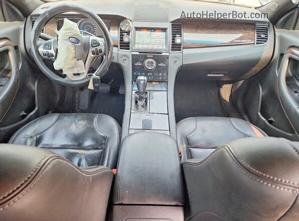 1FAHP2J87KG116049 2019 FORD TAURUS Серый Вид панели приборов