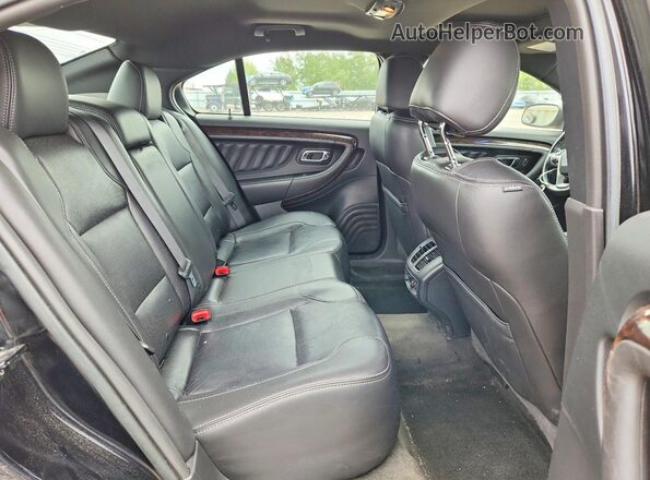 1FAHP2J89GG130221 2016 FORD TAURUS Black Հետևի նստատեղերի տեսք