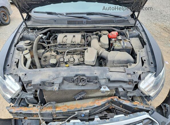 1FAHP2J89GG130221 2016 FORD TAURUS Black Սալոնի հետևի տեսք