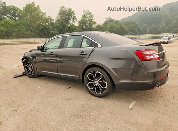 1FAHP2KT5GG150050 2016 FORD TAURUS Gray Trasero izquierdo
