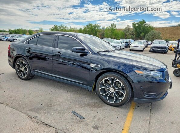 1FAHP2KT9KG118307 2019 FORD TAURUS Black წინა სალონის ხედი