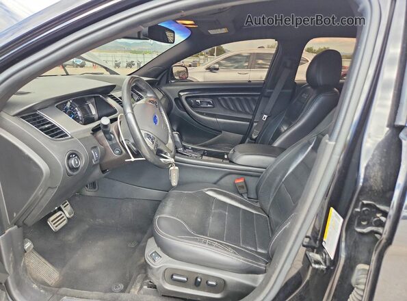 1FAHP2KT9KG118307 2019 FORD TAURUS Black უკანა სალონის ხედი