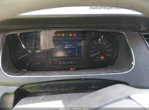 1FAHP2L84GG101304 2016 FORD POLICE INTERCEPTOR Silver უკანა სავარძლების ხედი