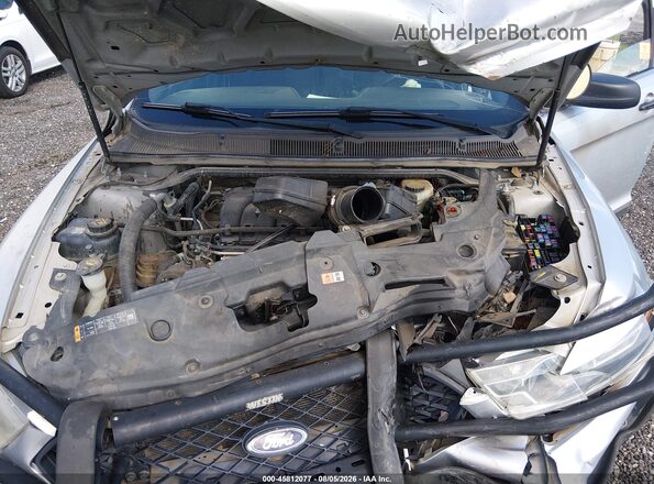 1FAHP2L84GG101304 2016 FORD POLICE INTERCEPTOR Silver უკანა ხედი