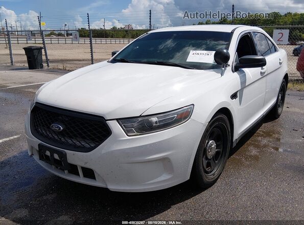 1FAHP2L8XHG100160 2017 FORD POLICE INTERCEPTOR White Передня ліва чверть