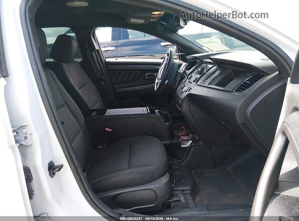 1FAHP2L8XHG100160 2017 FORD POLICE INTERCEPTOR White Вид салону спереду