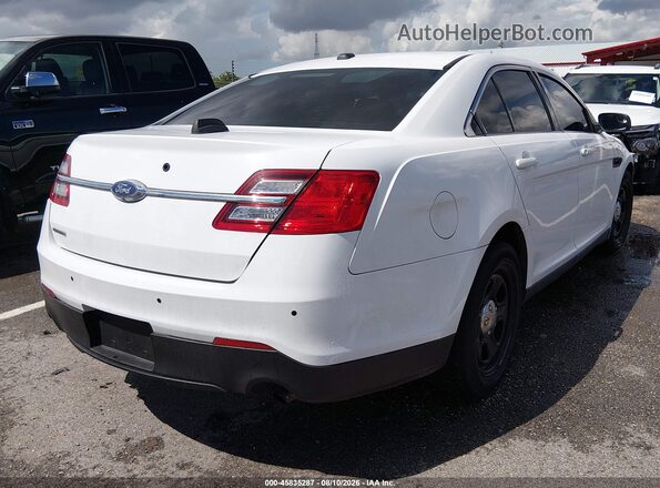 1FAHP2L8XHG100160 2017 FORD POLICE INTERCEPTOR White Задня права чверть
