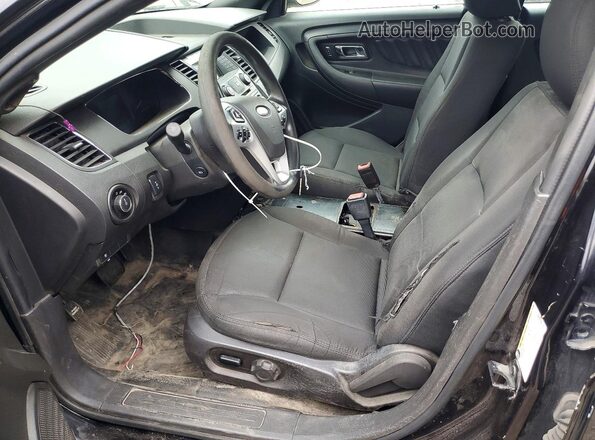 1FAHP2MK6KG112159 2019 FORD TAURUS Black Вид салону спереду