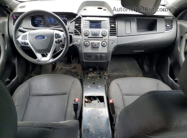 1FAHP2MK6KG112159 2019 FORD TAURUS Black Вид панелі приладів