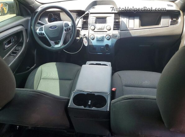 1FAHP2MKXJG123891 2018 FORD TAURUS Черный Вид панели приборов