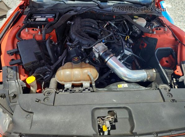 1FATP8EM0G5226870 2016 FORD MUSTANG Orange Rear interior view