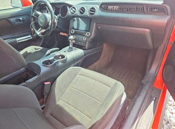 1FATP8EM0G5226870 2016 FORD MUSTANG Orange Dashboard view