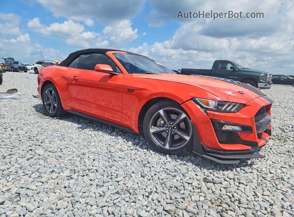 1FATP8EM0G5226870 2016 FORD MUSTANG Orange Front right