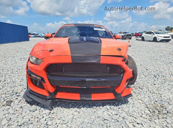 1FATP8EM0G5226870 2016 FORD MUSTANG Orange Front view