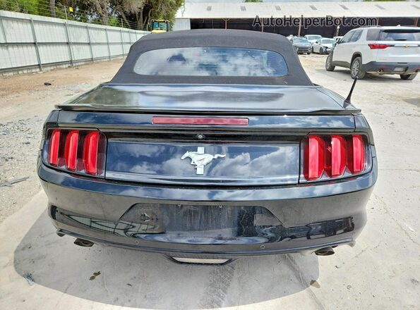 1FATP8EM0H5249132 2017 FORD MUSTANG Black Rear view