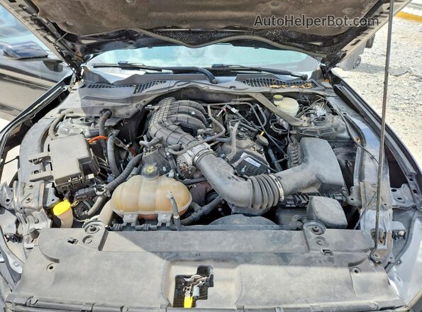 1FATP8EM0H5249132 2017 FORD MUSTANG Black Rear interior view