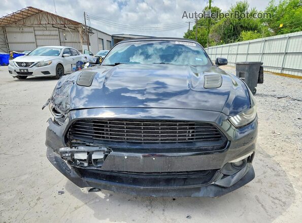 1FATP8EM0H5249132 2017 FORD MUSTANG Black Front view