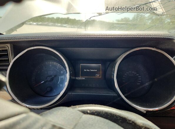 1FATP8EM2G5243170 2016 FORD MUSTANG Серебряный Вид щитка приборов
