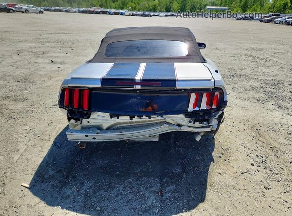1FATP8EM2G5243170 2016 FORD MUSTANG Серебряный Вид сзади