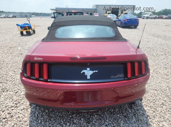 1FATP8EM4H5305587 2017 FORD MUSTANG Red Widok z tyłu