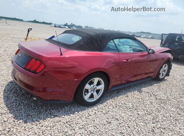 1FATP8EM4H5305587 2017 FORD MUSTANG Red Tył prawy