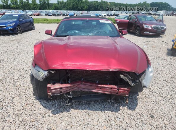 1FATP8EM4H5305587 2017 FORD MUSTANG Red Widok z przodu