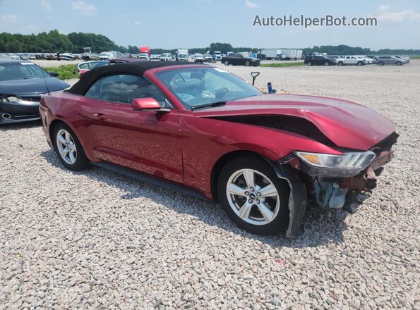 1FATP8EM4H5305587 2017 FORD MUSTANG Red Przód prawy