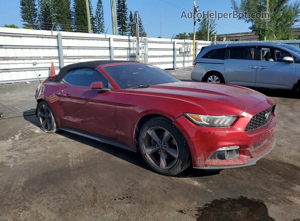 1FATP8EM6H5338834 2017 FORD MUSTANG Red Przód prawy