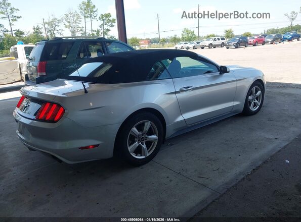 1FATP8EM7G5236215 2016 FORD MUSTANG Серебряный Задняя правая четверть