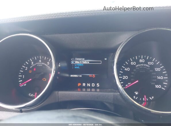 1FATP8EM7G5236215 2016 FORD MUSTANG Серебряный Вид задних сидений
