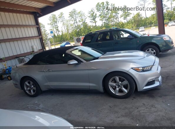 1FATP8EM7G5236215 2016 FORD MUSTANG Серебряный Вид задней части салона